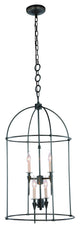 Elegant Lighting Bavaria Collection Pendant, Bronze