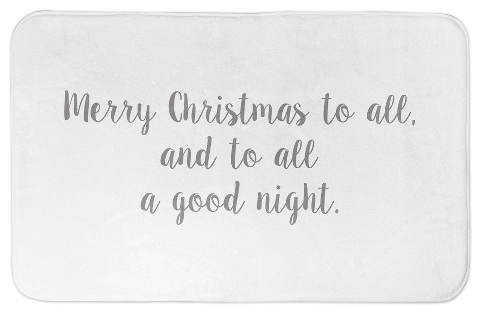 Twas the Night Before 34x21 Bath Mat
