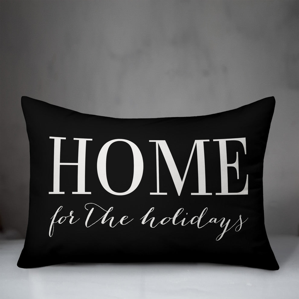 Home for the Holidays 14"x20" Throw Pillow