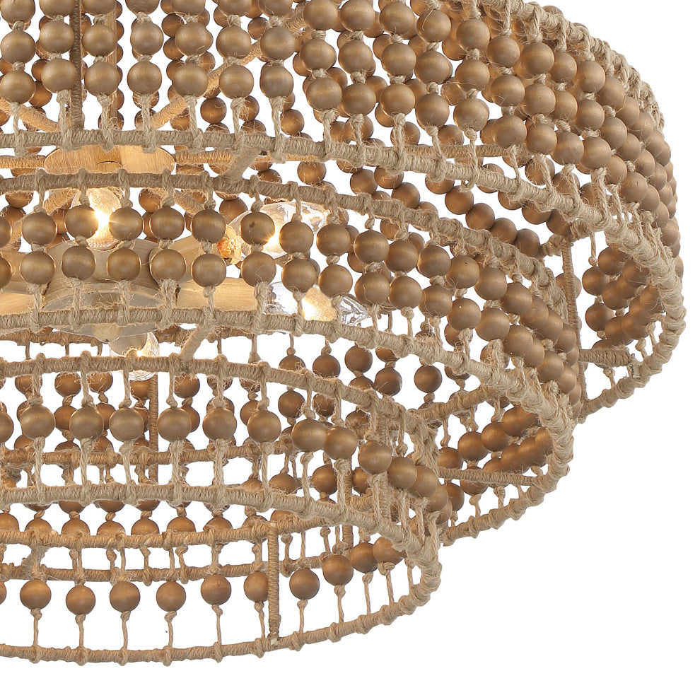 Crystorama SIL-B6006-BS, 6-Light Chandelier, Burnished Silver