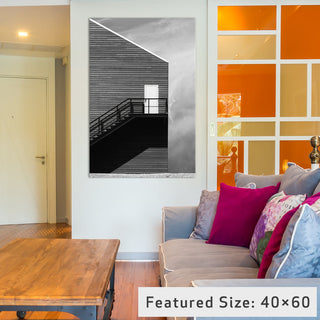 "Door To Nowhere" by Joao Castro, 26x18x1.5