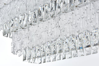 Home Living 37" Chandelier, Chrome