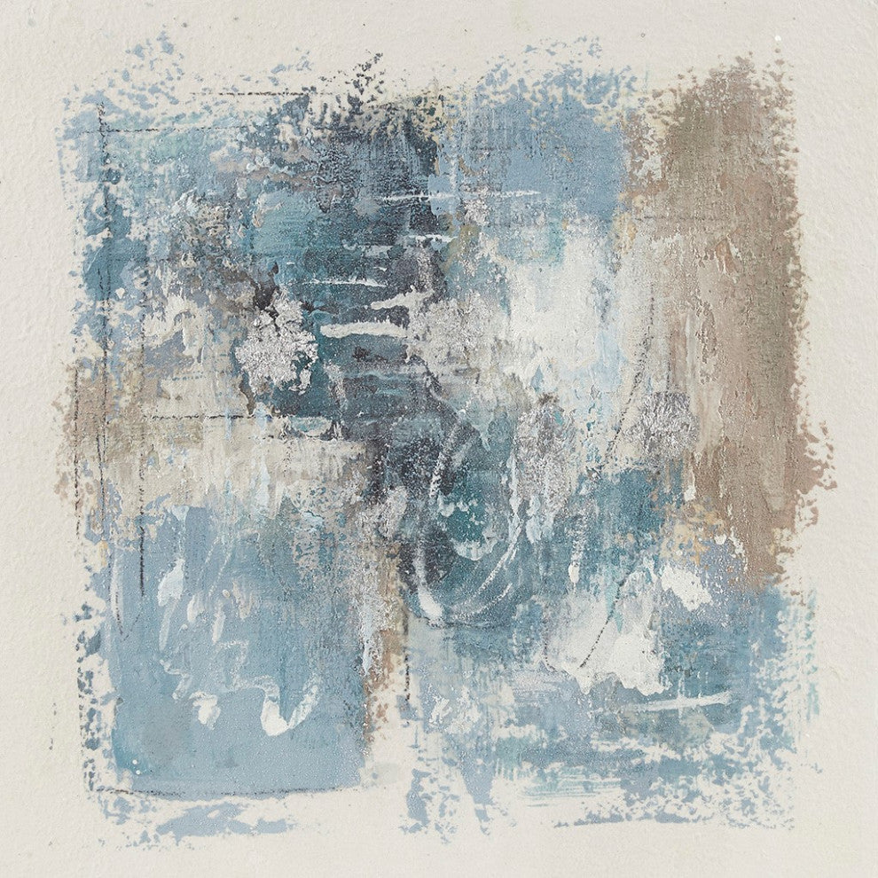 Ashlar Handpainted Abstract Rice Paper Wall Art