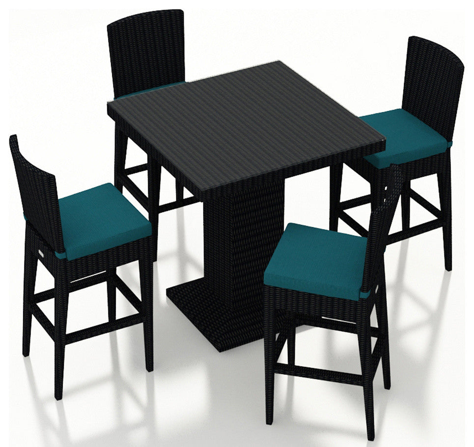 Urbana 5 Piece Bar Set, Spectrum Peacock