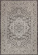Sinjuri Medallion Textured Weave Indoor/Outdoor Area Rug