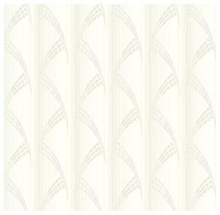 White Metropolis Wallpaper