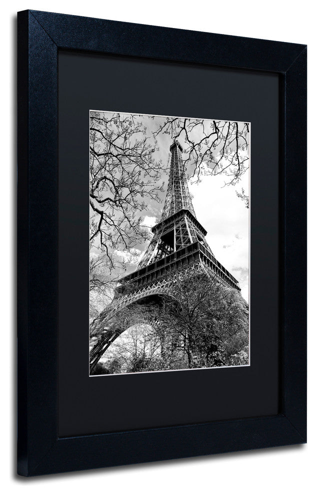 Philippe Hugonnard 'Eiffel Tower 2' Matted Framed Art, 11x14