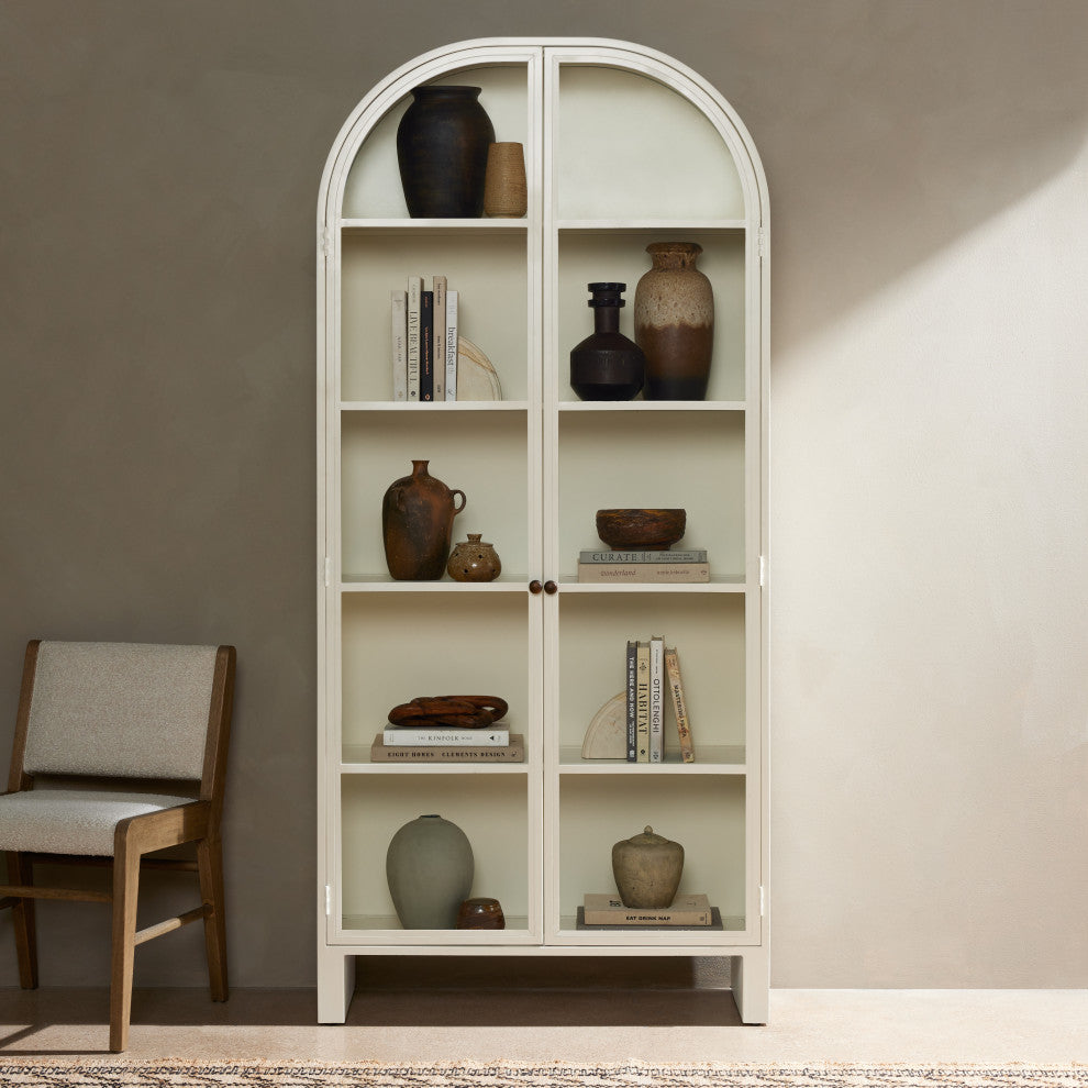 Breya Cabinet-Cream Powder Coat