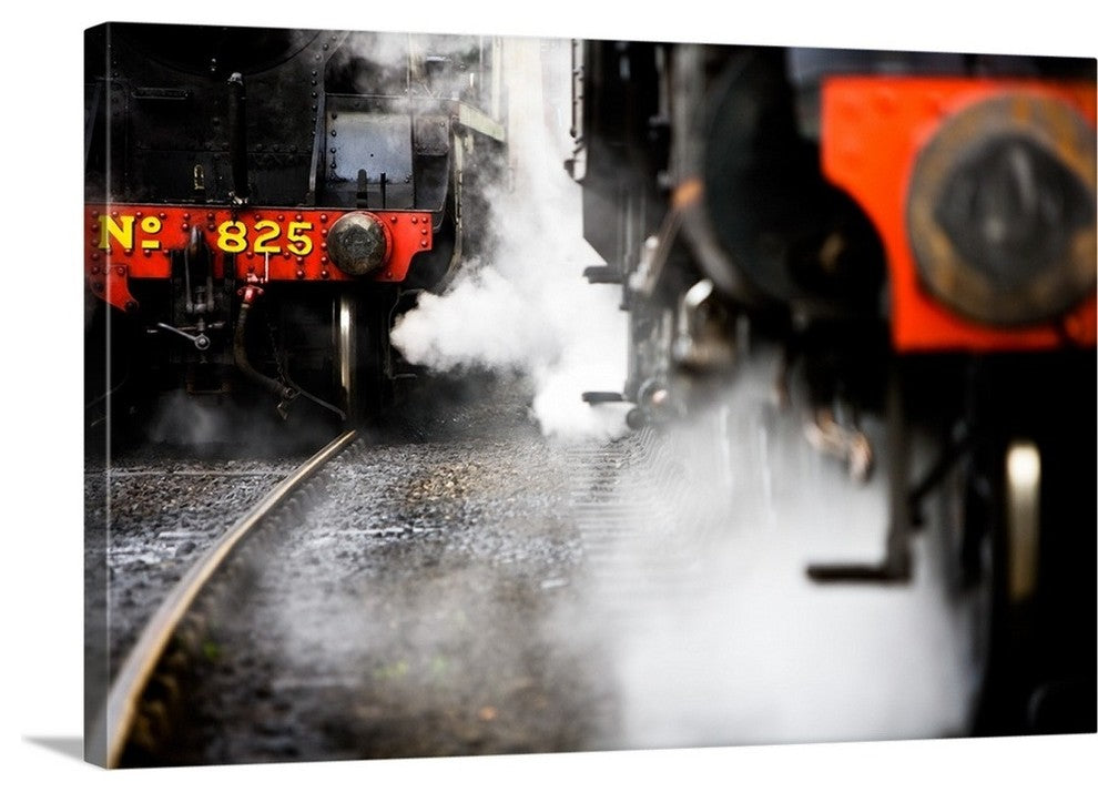 "Steamed Up" Wrapped Canvas Art Print, 48"x32"x1.5"