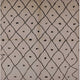 Ahgly Company Indoor Square Mid-Century Modern Area Rugs, 4' Square