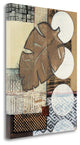 "Global Patterns II" By Connie Tunick, Giclee Print on Gallery Wrap Canvas