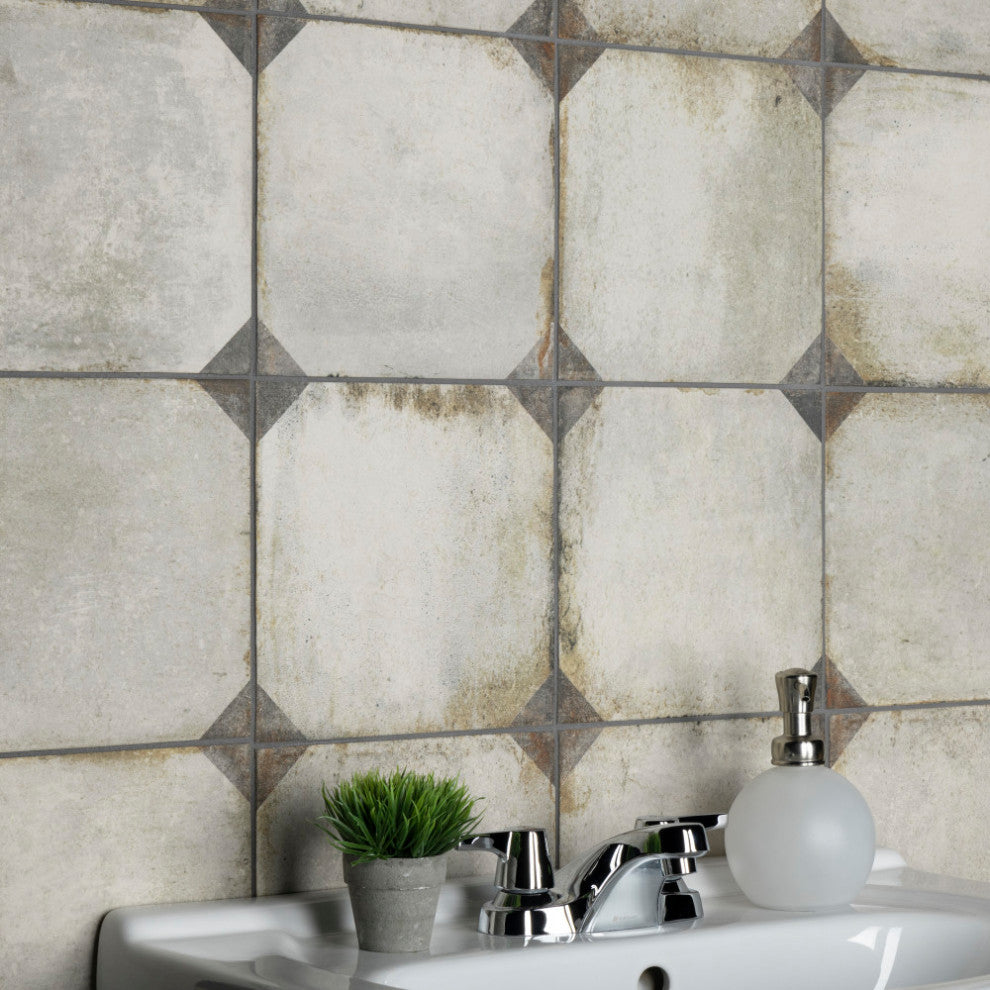 D'Anticatto Decor Porcelain Floor and Wall Tile, Trapani