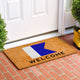 Calloway Mills Nautical Personalized Doormat, Letter A