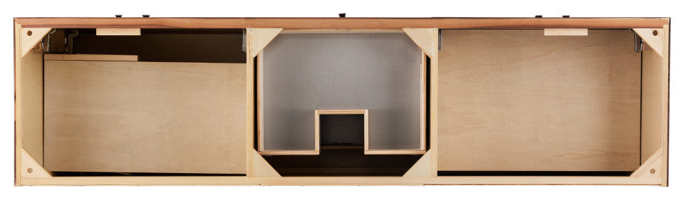 Linear 72" Vanity, Mid Century Walnut