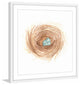 Marmont Hill, "Nest" by Thimble Sparrow Framed Painting Print, 24x24