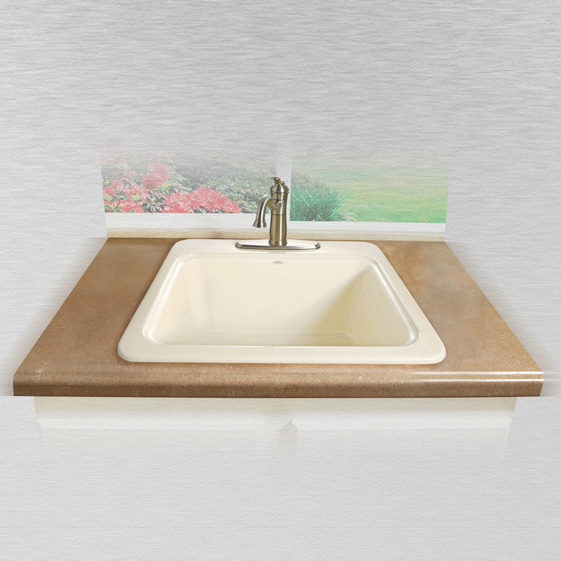 Laundry Tray: Designer Select Self Rimming