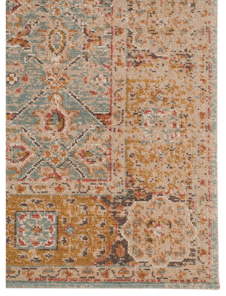 Ethnicia Watton Vintage Teal Area Rug, 2'7"x7'6"