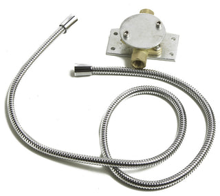 ALFI brand AB2758 Floor Mounted Tub Filler - Polished Chrome