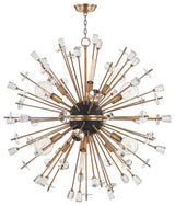 Liberty 12-Light Chandelier, Finish: Aged Brass
