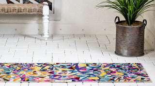 Unique Loom Multicolored Gracia Estrella 2' 2 x 6' 7 Runner Rug