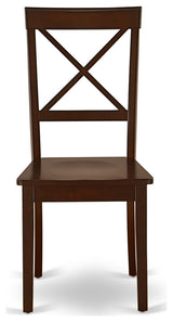 5Pc Rectangle 42/54"Table, 12, Butterfly Leaf And Four Wood Seat Chairs