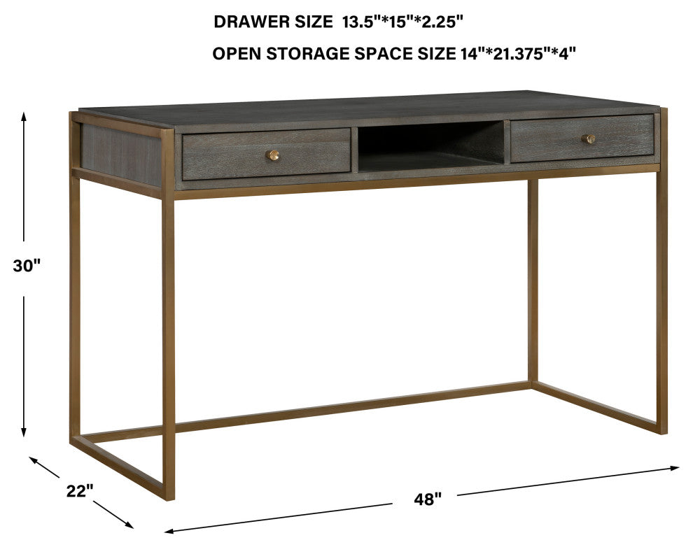 Uttermost 25201 Taja Modern Writing Desk