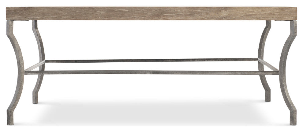 Bernhardt Tribeca Cocktail Table With Metal Legs