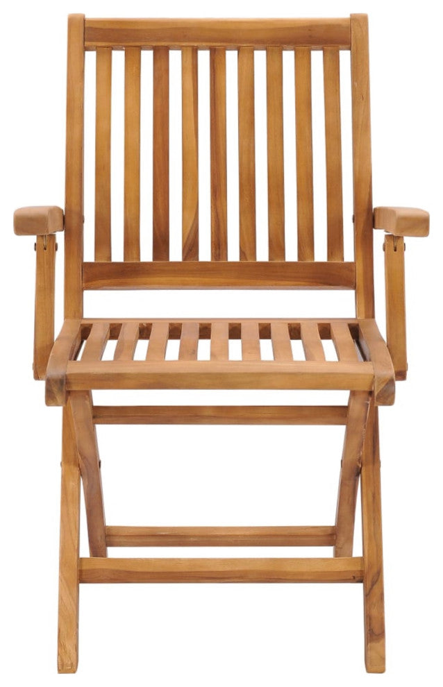 Vidaxl Garden Chairs, Set of 2, With Taupe Cushions Solid Teak Wood