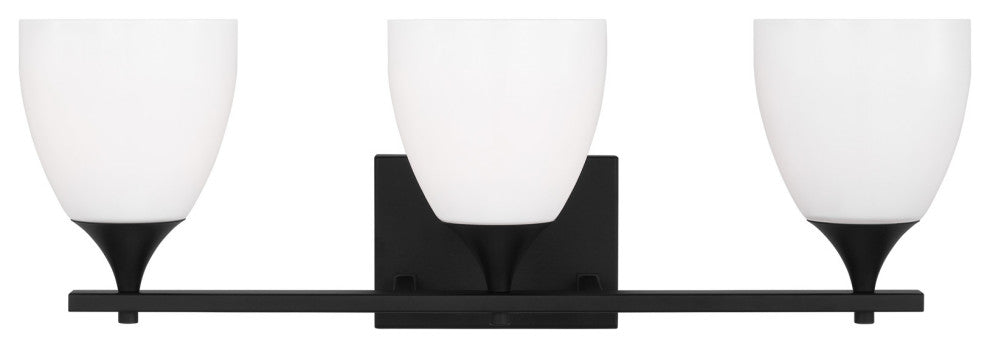Toffino 3 Light Bath, Midnight Black