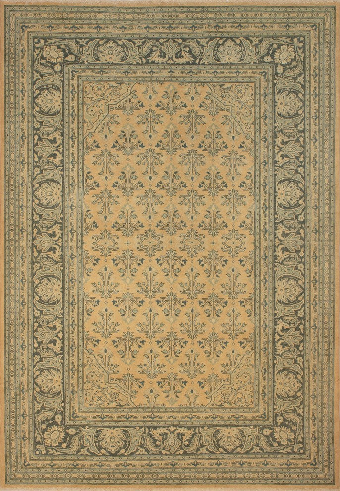 Faded Chobi Kaylin Tan Rug 8'10"x6'2"