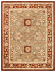 Safavieh Anatolia Collection AN556 Rug, Sage/Burgundy, 9'x12'