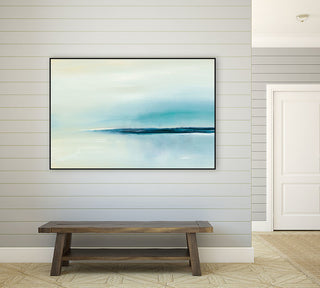 "Stillness" Art block Framed Canvas, 36"x24"