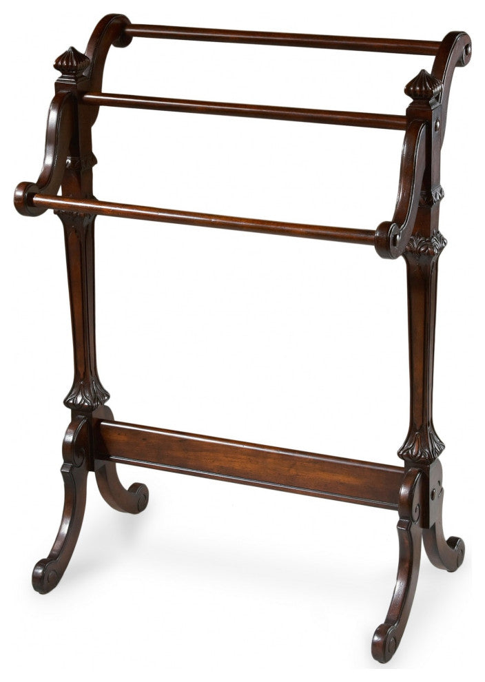 Deep Cherry Vintage Blanket Stand