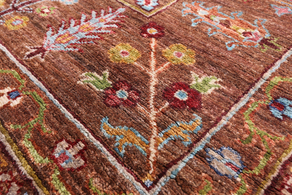 Persian Tabriz Handmade Rug 7' 1" X 10' 2" Q10039