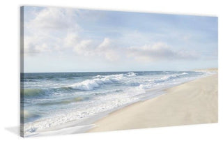 "Hamptons II" Painting Print on Wrapped Canvas, 24"x12"