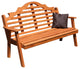Cedar Marlboro Bench, Cedar Stain, 6 Foot