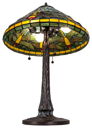 22 High Tiffany Dragonfly Table Lamp