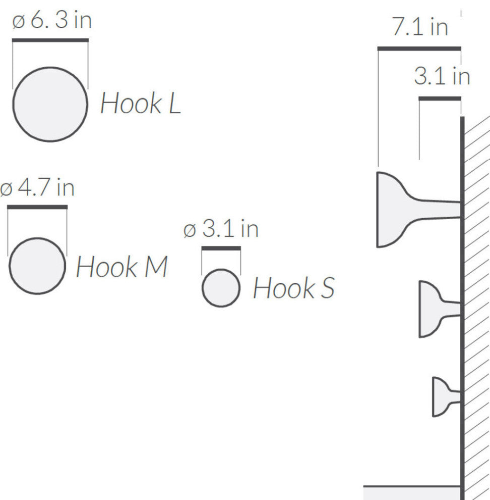 Nomon Welcome L Hook | Walnut