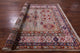 4' 11" X 6' 7" Super Kazak Geometric Hand-Knotted Wool Rug - Q12845