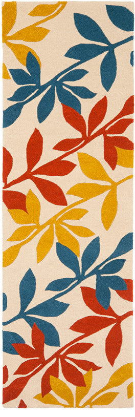 Safavieh Soho Soh764B Floral Rug, Beige/Multi, 3'6"x5'6"