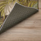 Indoor/Outdoor Tropics TC9 Black Machine Washable 10' x 14' Rug