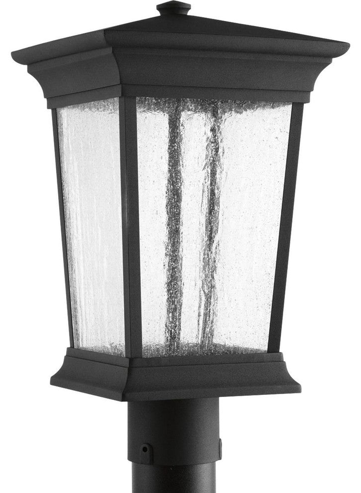 Progress Lighting Arrive 1-Light, Post Lantern 9" With AC LED Module, Black