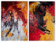 Canvas Wall Art, Multicolor, Set of 2