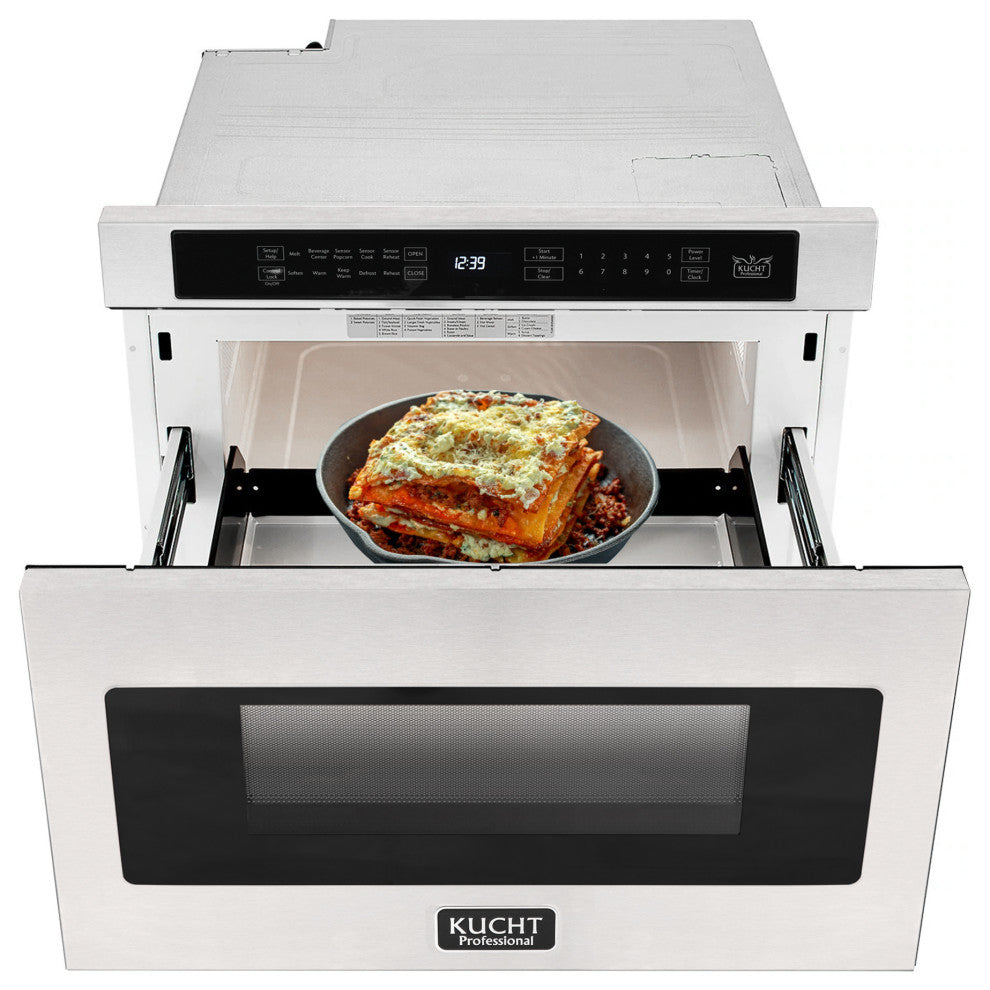 Kucht 24" 1.2 Cu. Ft. Built-in Microwave Drawer