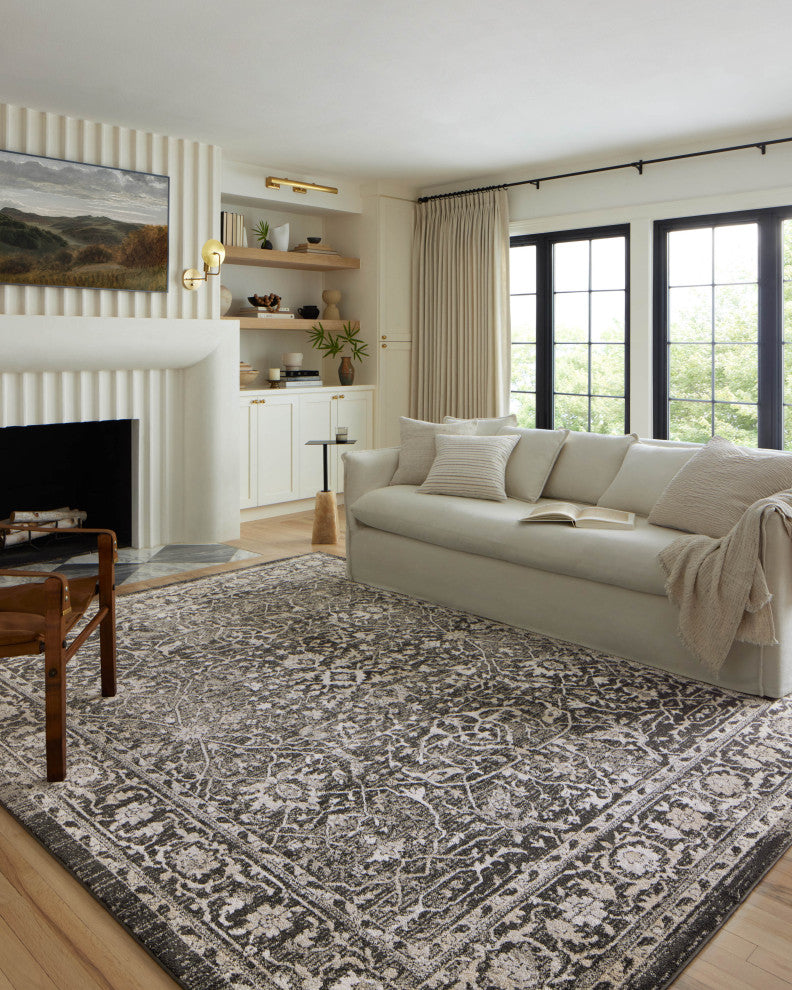 Loloi II Odette Charcoal / Silver 2''-3" x 3''-10" Accent Rug