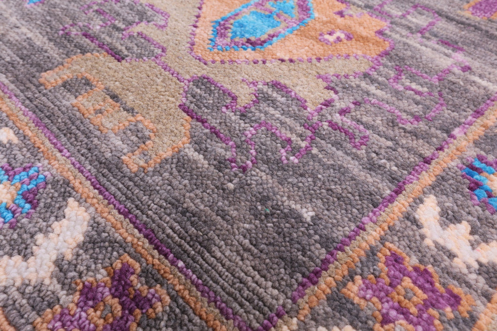 12' 3" X 15' 6" Turkish Oushak Hand-Knotted Wool Rug - Q15832