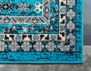 Unique Loom Turquoise Oasis Taftan 6'x9' Area Rug