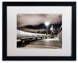 'NYC' Matted Framed Canvas Art by David Ayash