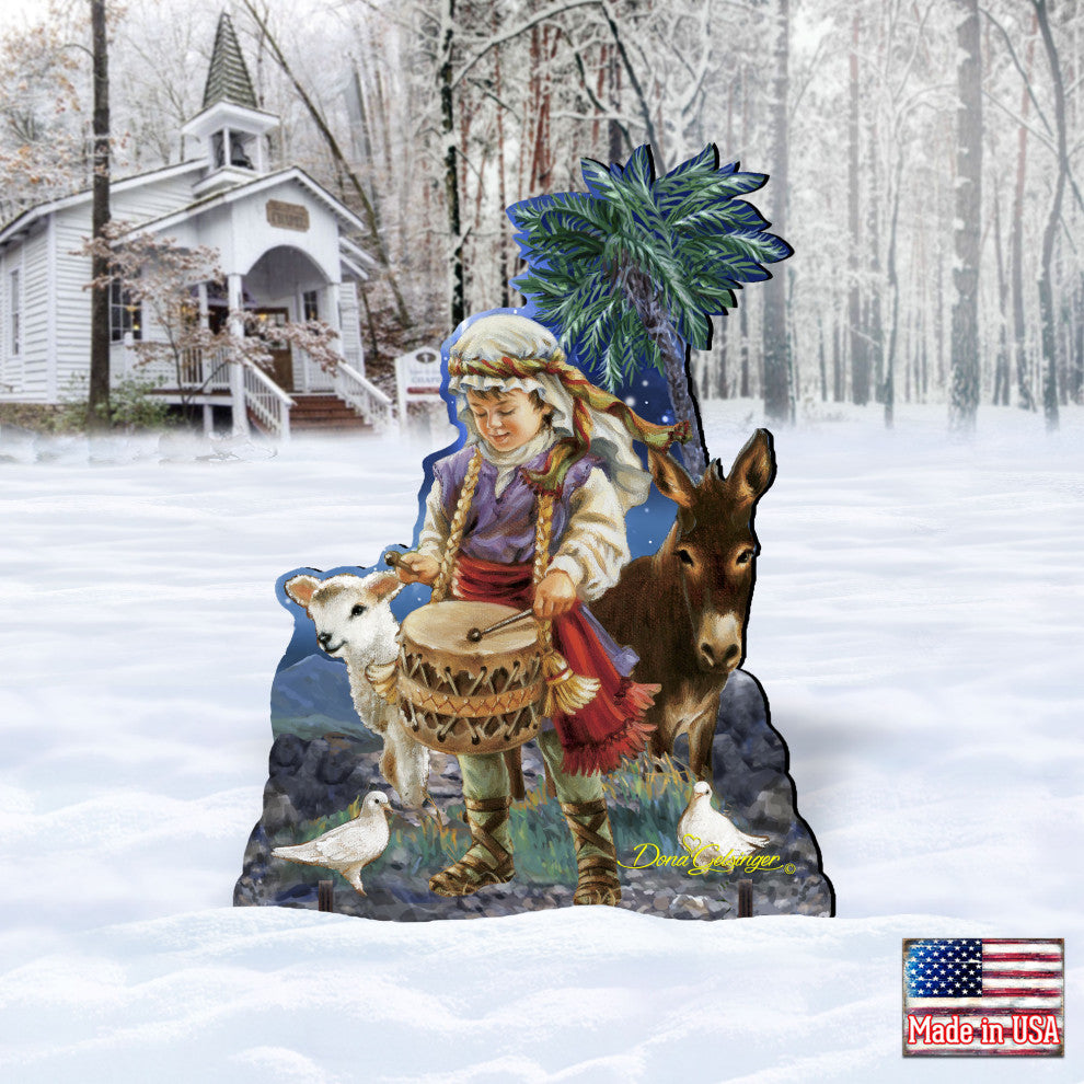 Little Drummer Boy Home and Outdoor Decor by Dona Gelsinger