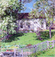 Willard Leroy Metcalf A Little White House, 20"x20" Gallery Wrapped Canvas